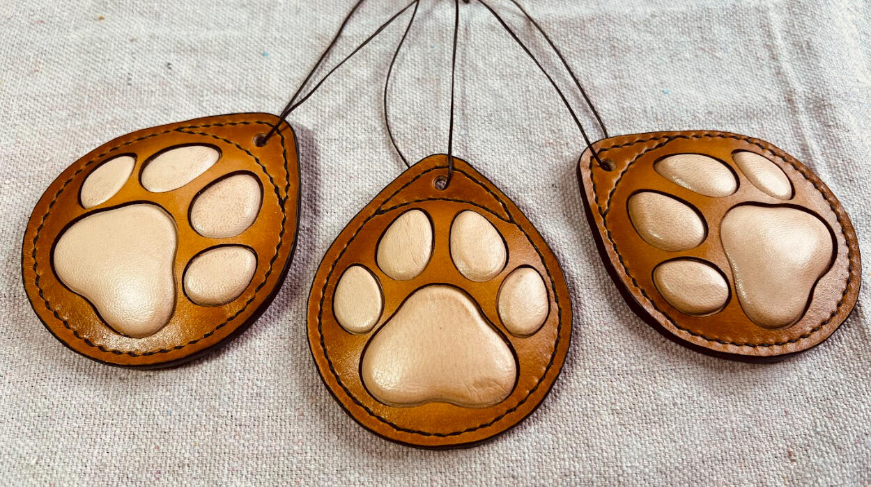 Bear Paw Ornaments